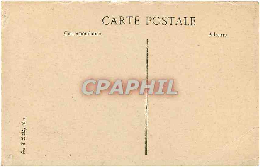CPA Brabant en Argonne Meuse La Chapelle du Bienheureux Cure d'Ars  — Rückseite