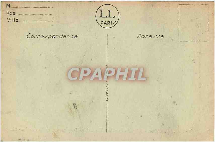 CPA Compiegne Le Chateau Salon des Familles  — Rückseite