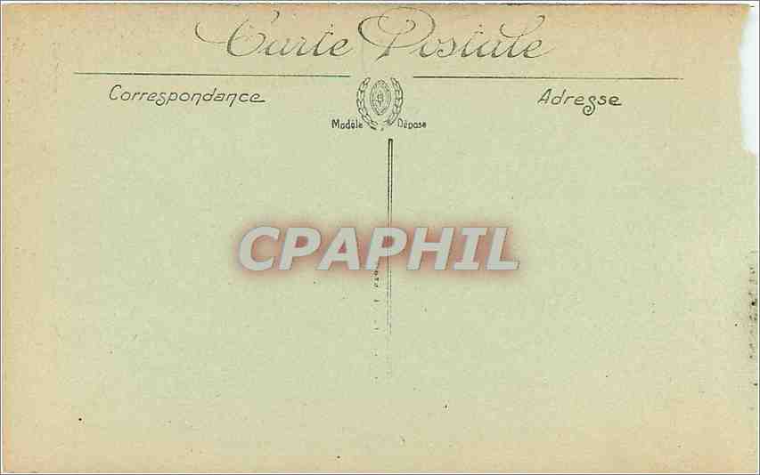 Place Mazel, maisons bombardées — Verdun — Achterkant