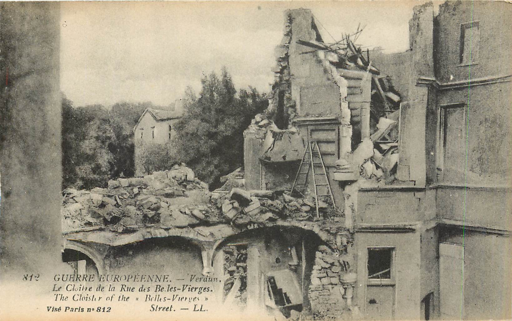 Verdun — Le Cloître de la Rue des Belles-Vierges — Visé Paris n°812
