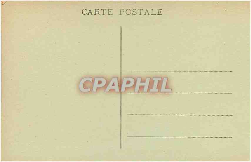 Forêt de Fontainebleau — La Roche qui Tremble — Graphphil, n° 92 — Verso