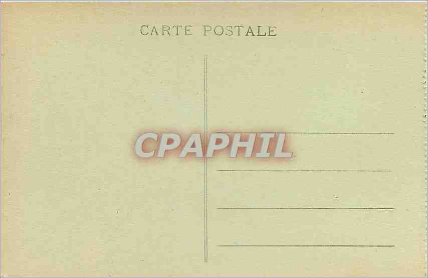 Wald von Fontainebleau — Route Louis-Philippe — Verlag: Nr. 423 — Rückseite