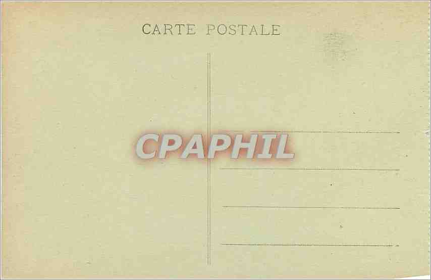 CPA Foret de Fontainebleau Le Jupiter  — Rückseite