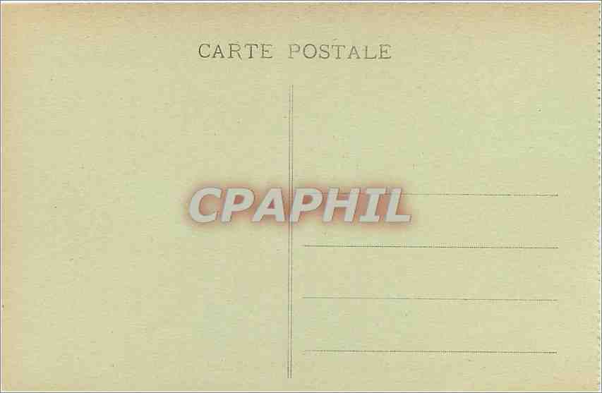 Forêt de Fontainebleau — Tafel des Großen Meisters — Verlag: CPAPHIL, n° 114 — Rückseite