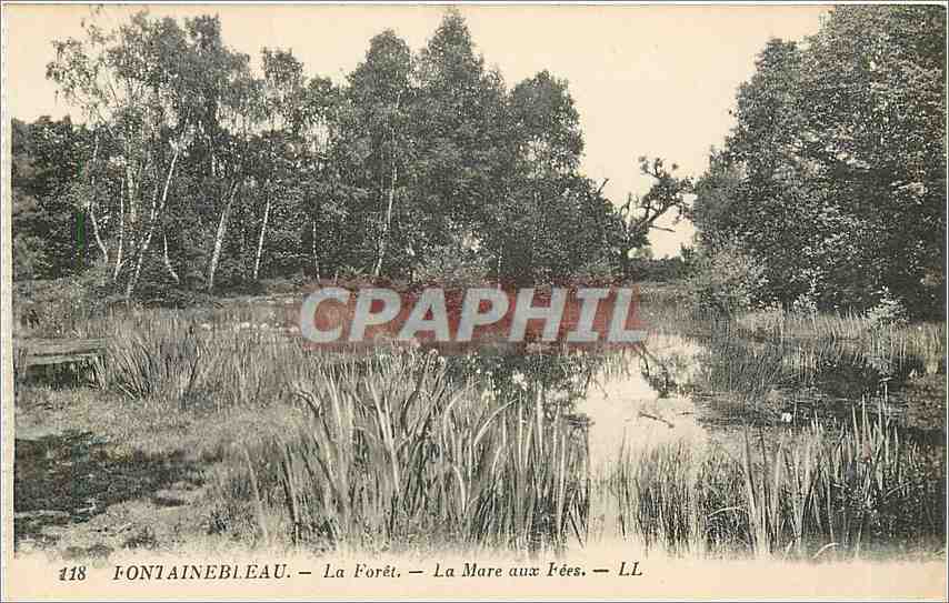 Fontainebleau — Der Wald — Das Fées-See — LL