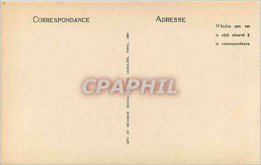 Fontainebleau — La Forêt — La Tour Denne-court — LL — Verso