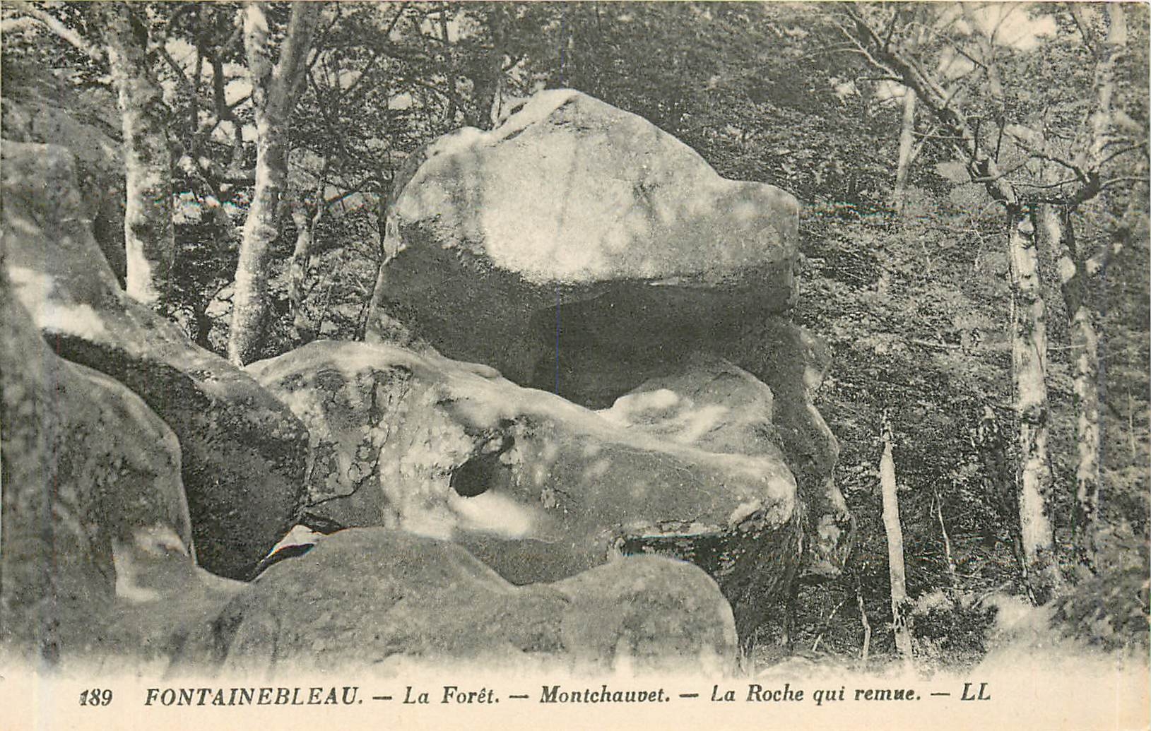 Fontainebleau — La Forêt — Montchauvet — La Roche qui remue — LL