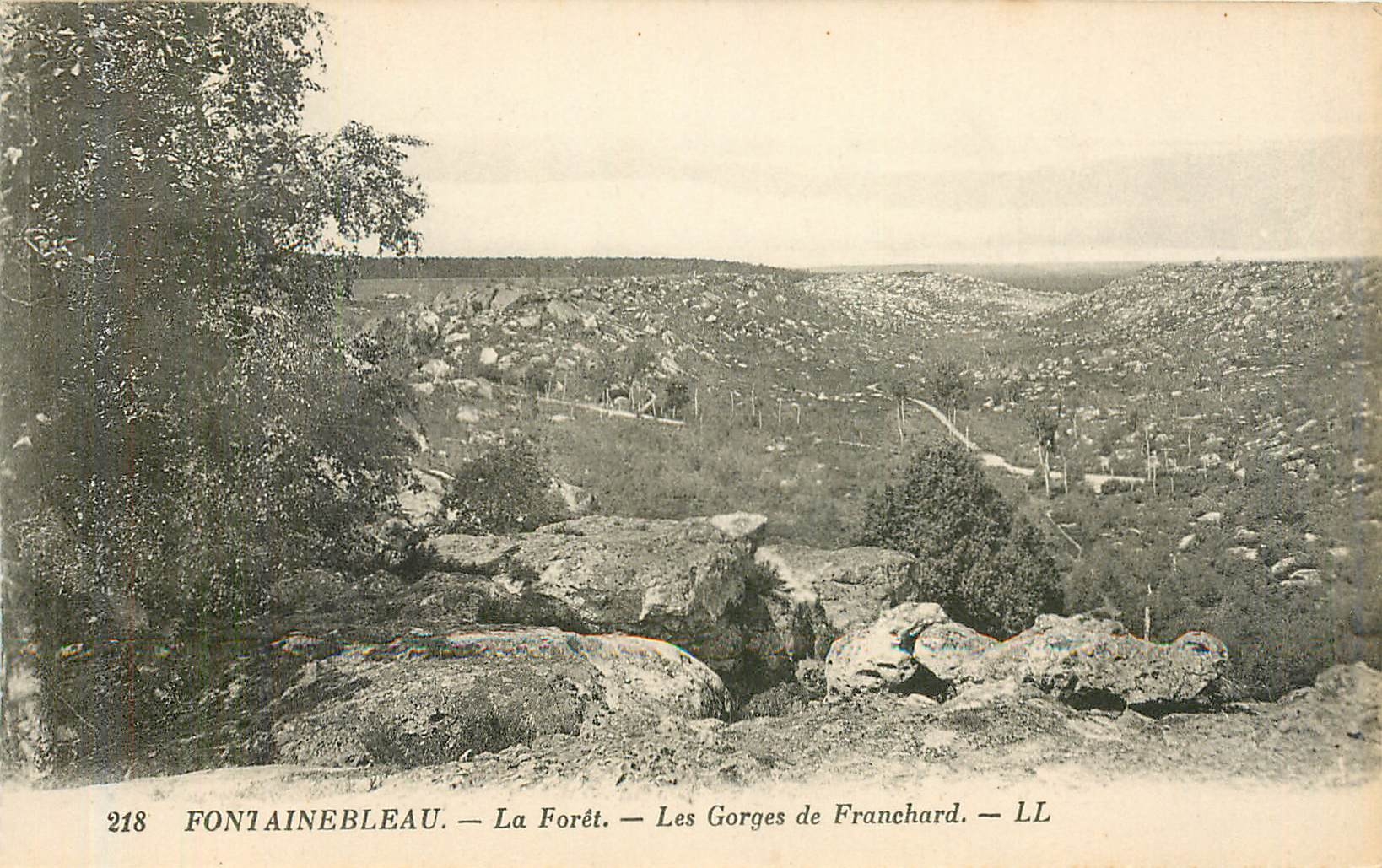 Fontainebleau — La Forêt — Les Gorges de Franchard — LL