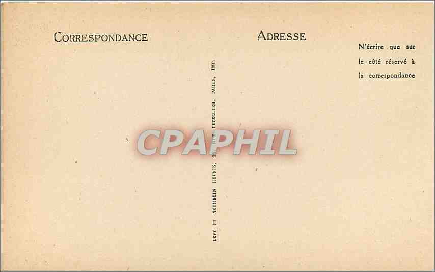 Fontainebleau — La Forêt — Apremont — Caverne des Brigands — LL — Verso