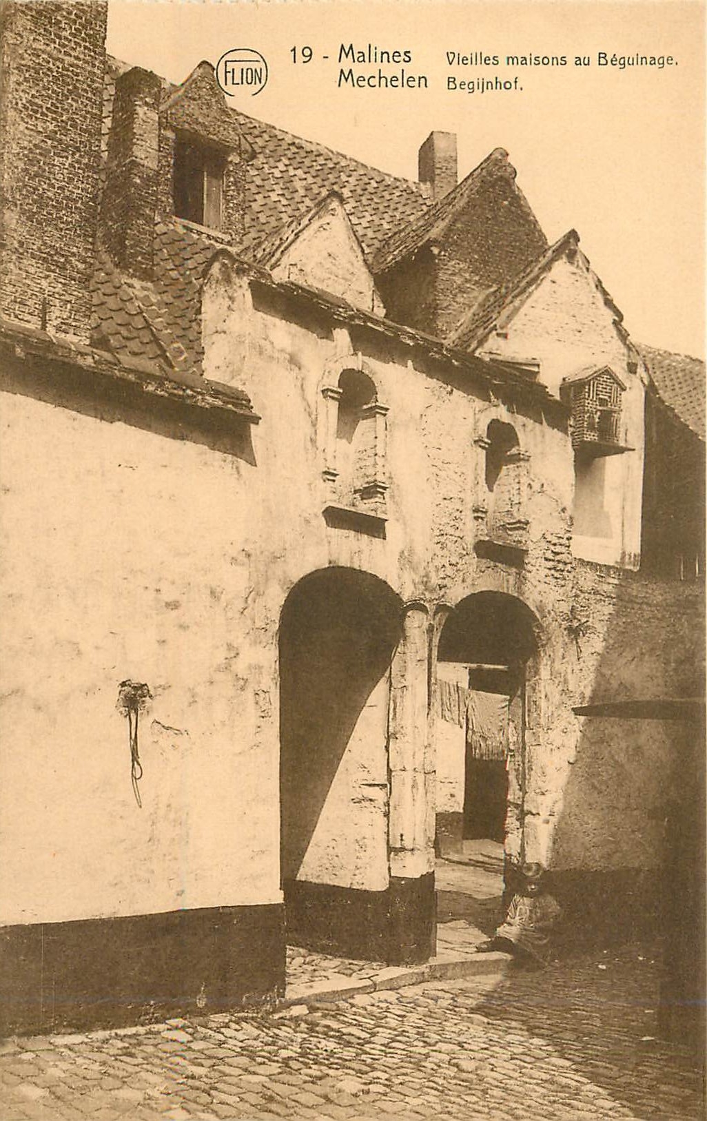 CPA Malines Vieilles Maisons au Beguinage 