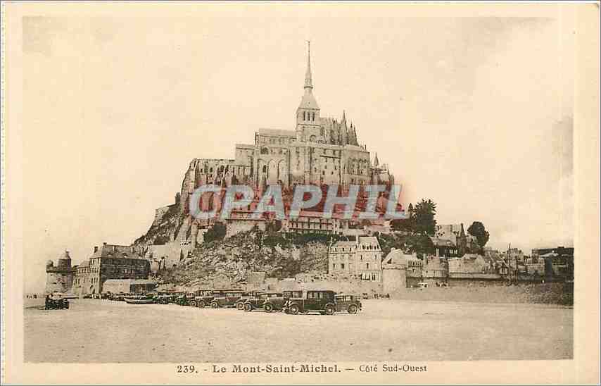 Le Mont-Saint-Michel — Côté Sud-Ouest — Laurent, Lorraine