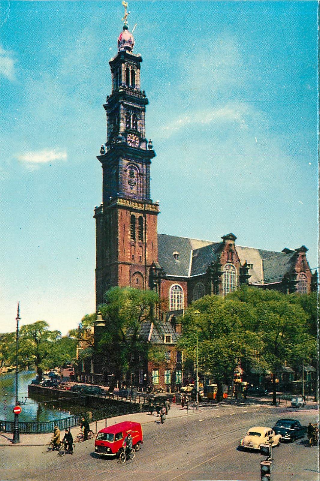 CPM Amsterdam Westerkerk Gedrukt in Nederland 