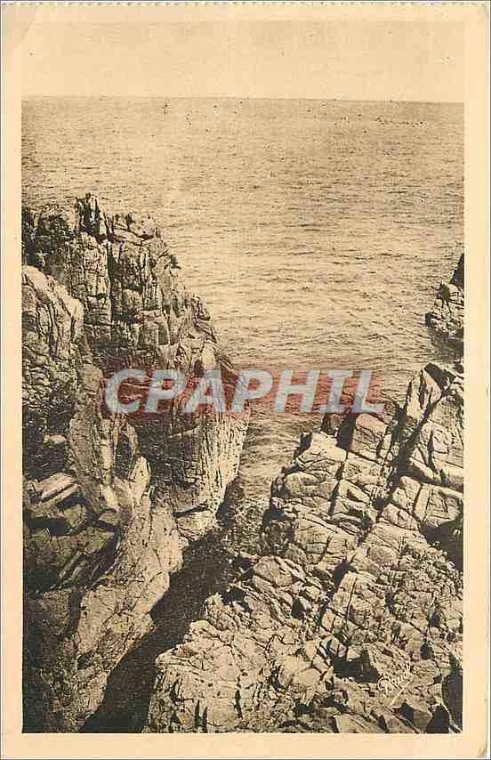 CPA Ile de Brehat C du N Le Gouffre 