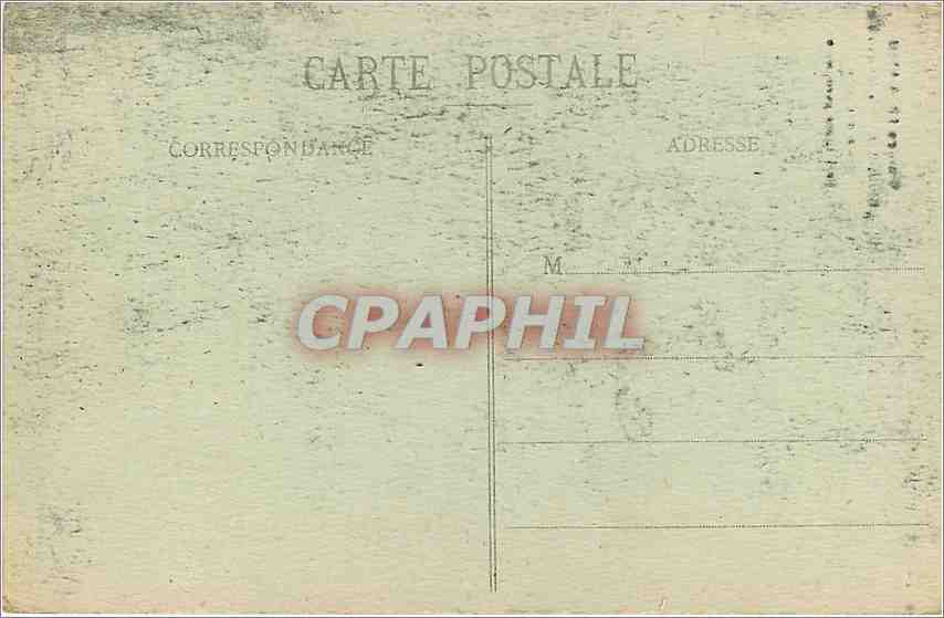 CPA Gerbeviller la Martyre Ce qui reste de l'Eglise paroissiale  — Rückseite