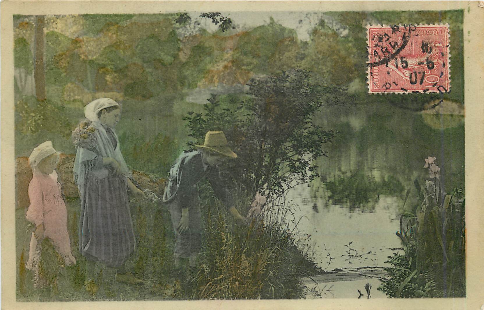 CPA Enfants Folklore