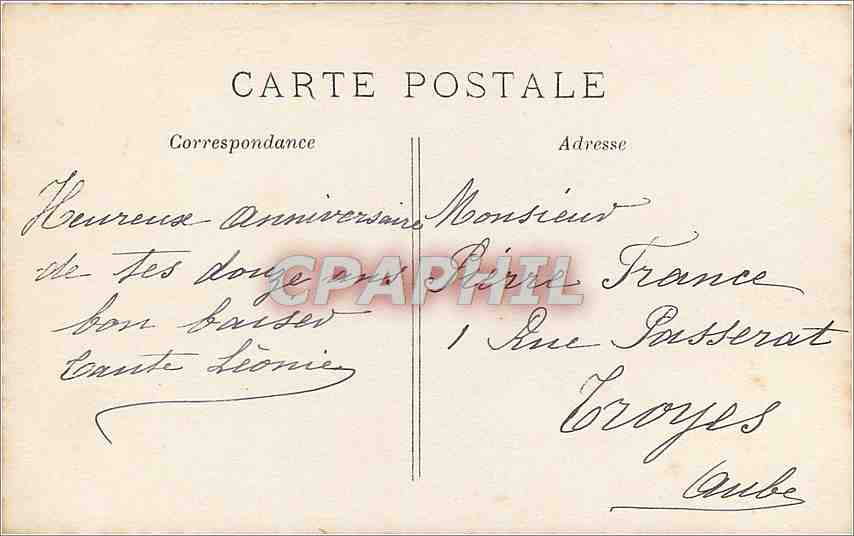 La France prie et espère — 6 novembre 1909 — OEP — Reverso