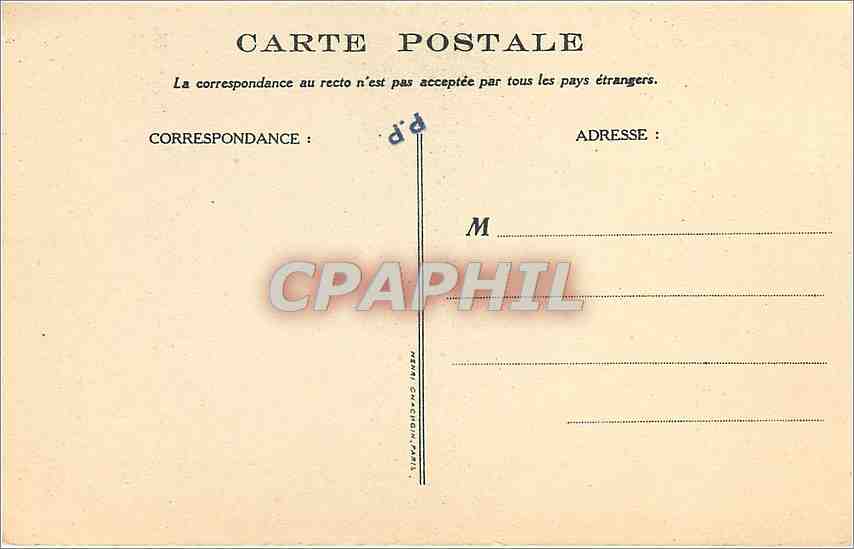 CPA La Legende des Siecles Petit Paul Poulbot — Rückseite