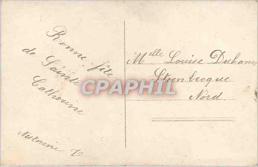 CPA La Foi Femme — Rückseite