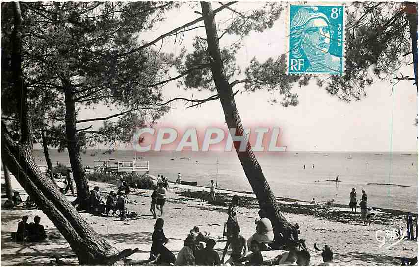 CPM Andernos le Mauret Gironde La Plage 