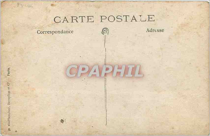 CARTE PHOTO Enfants — Verso