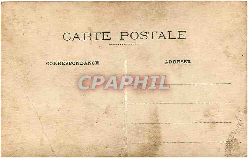 CARTE PHOTO Jeunes hommes — Rückseite