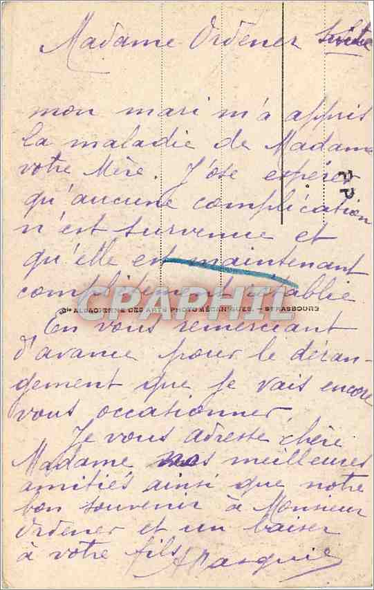 CPA Arcachon Cote d'Argent Le Casino Mauresque  — Rückseite