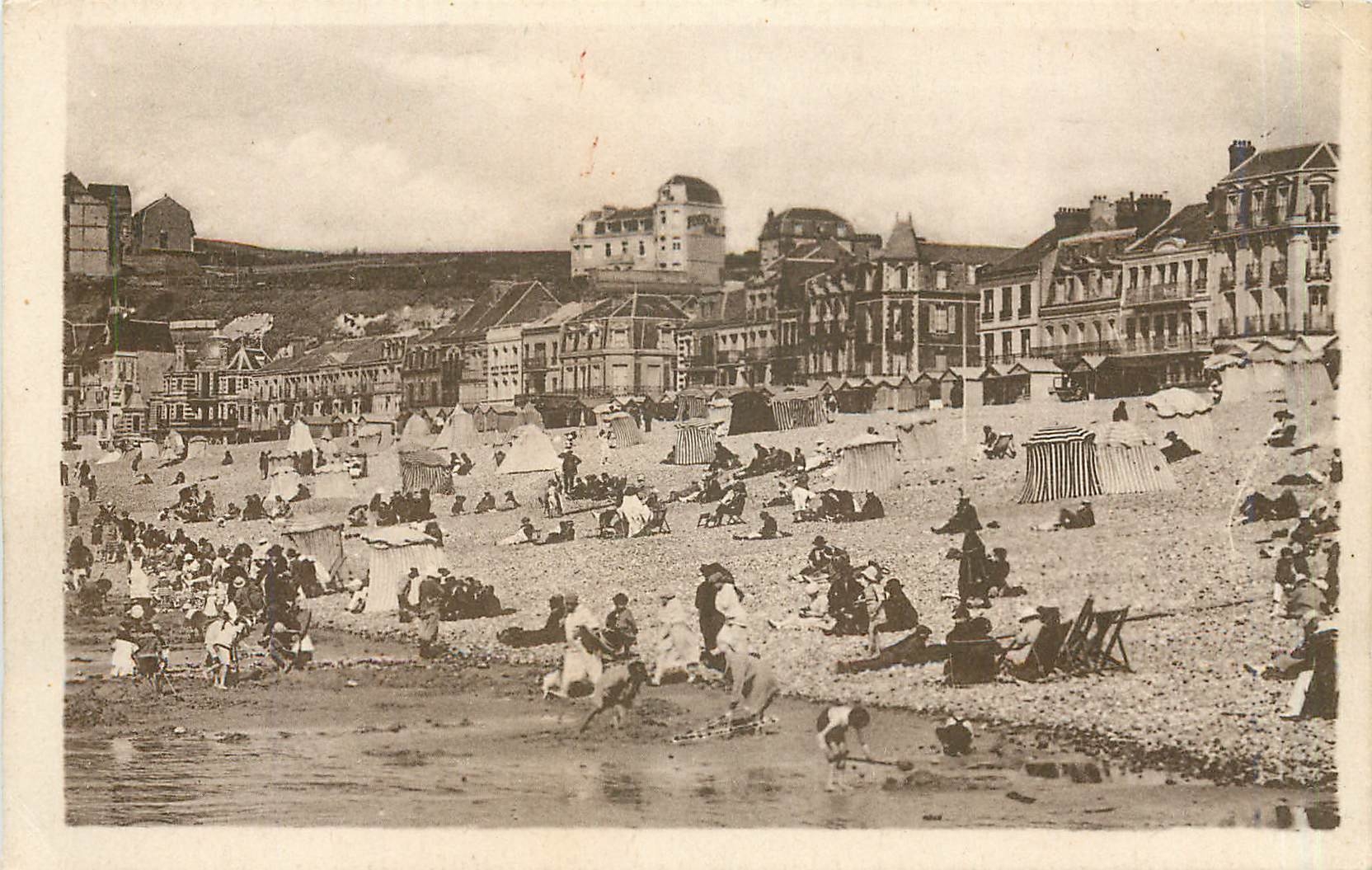 CPA Mers les Bains La Plage et les Villas 