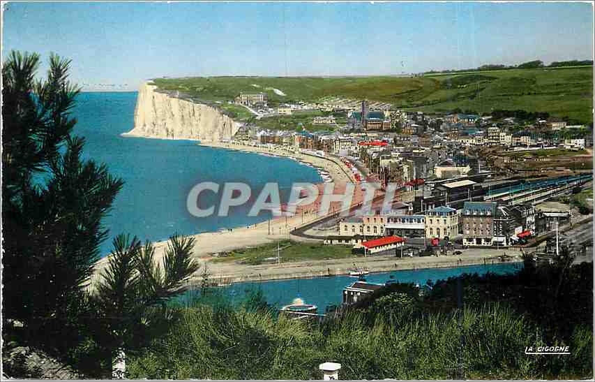 CPM Mers les Bains Somme Vue generale prise du Treport 