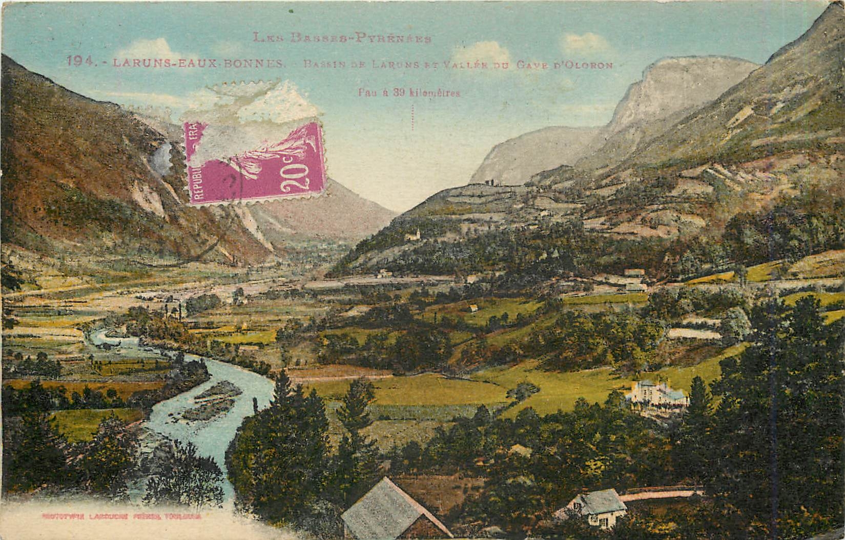 CPA Laruns Eaux Bonnes 