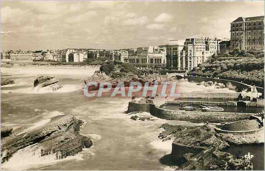 Le Port des Pêcheurs et le Casino — Biarritz — G.A.P. (n° 147)