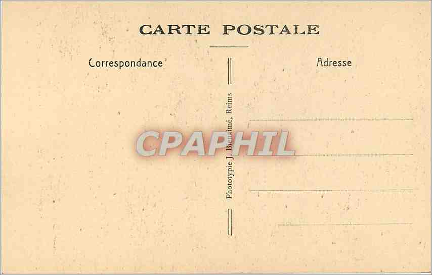 Clermont-Ferrand — Chapiteau du Chœur à l'Assomption de la Sainte-Vierge — Cliché H. Lefèvre-Couton — Back
