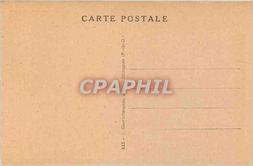 CPA La Bourboule Nouveaux Pont et Quais de la Dordogne vers l'Etablissement Thermal  — Rückseite