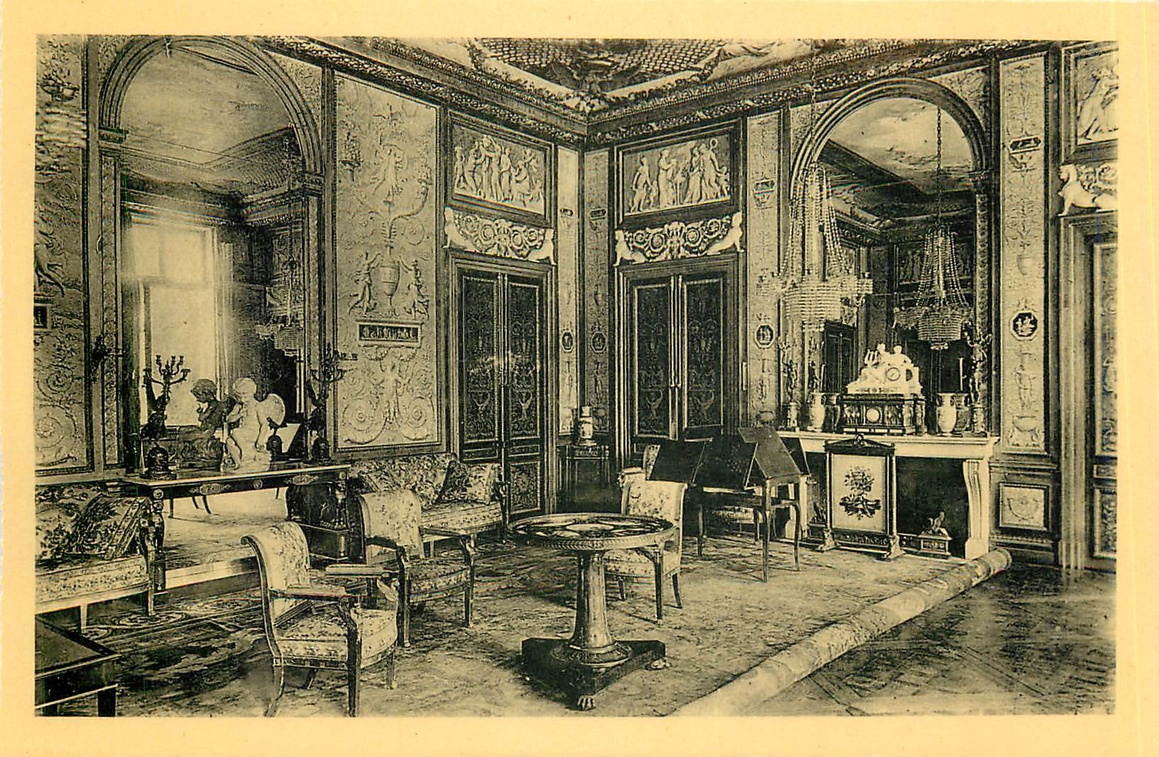 Castello di Fontainebleau — Salone della musica di Marie-Antoinette — Edizione dei Musei Nazionali