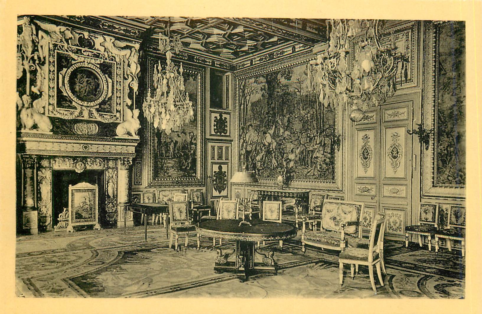 Schloss Fontainebleau — Salon François Ier — Édition des Musées Nationaux Nr. 16