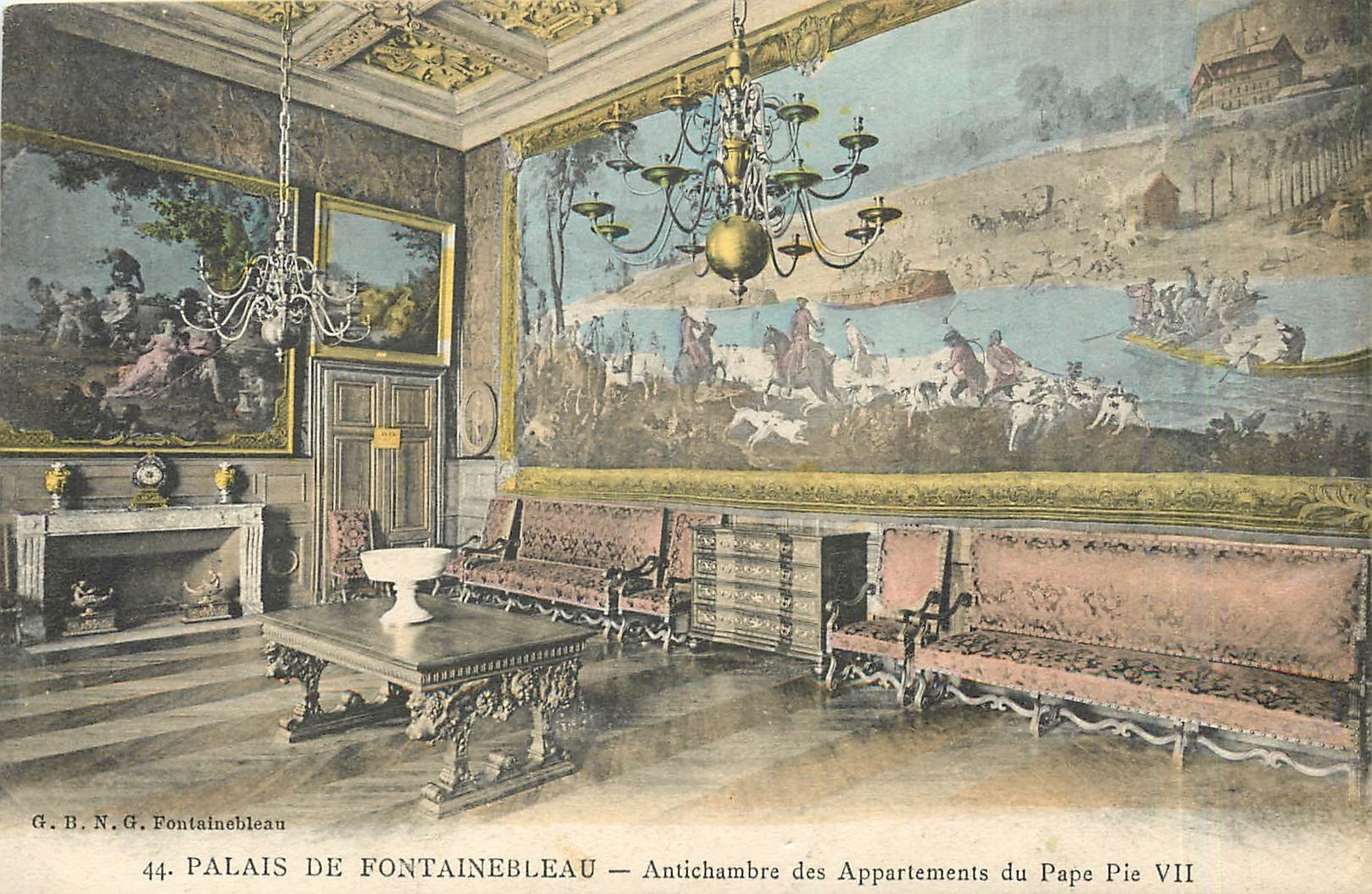 Palais de Fontainebleau — Antichambre des Appartements du Pape Pie VII