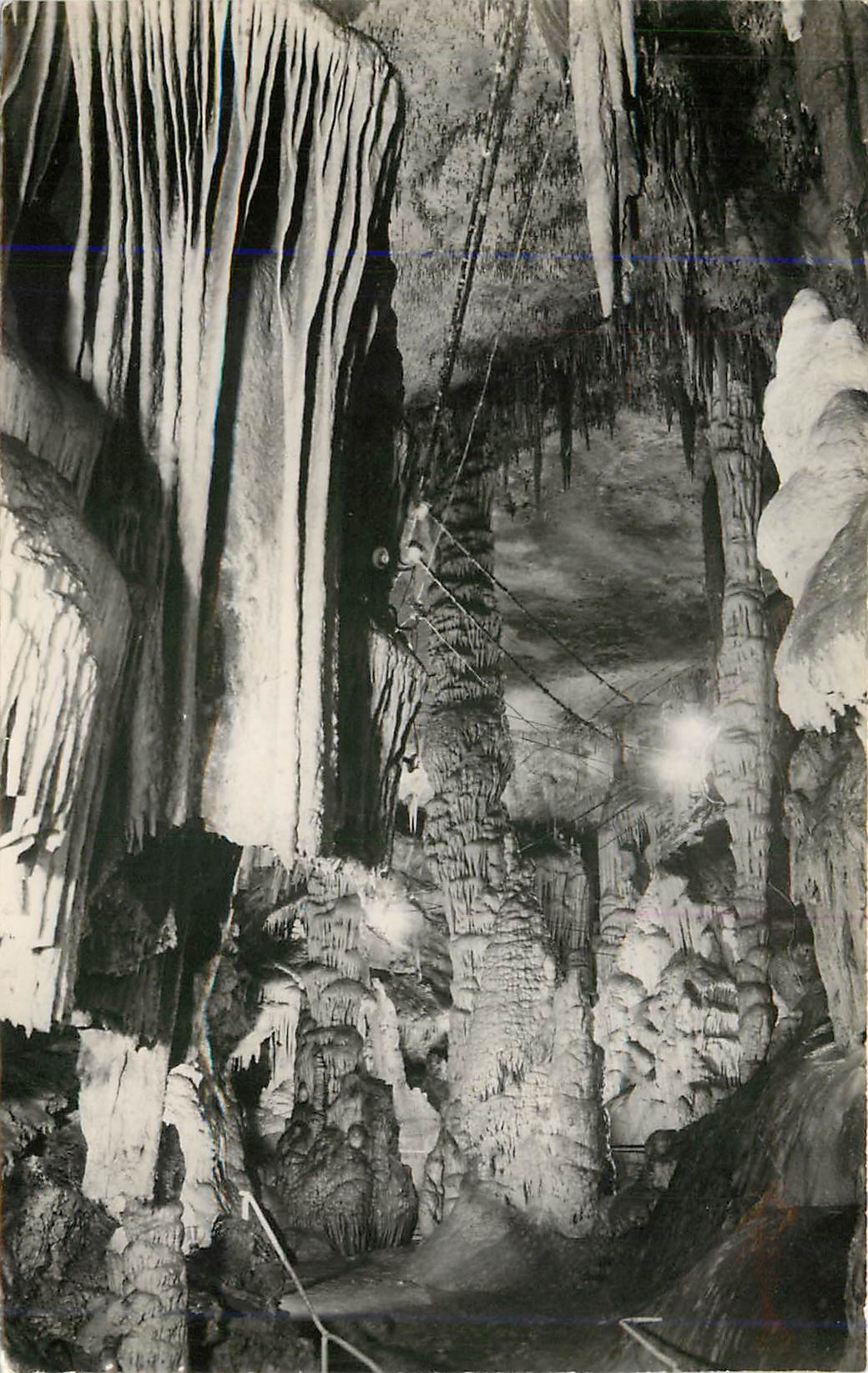 CPA Grotte de Presque Saint Cere Lot Le Baldaquin 