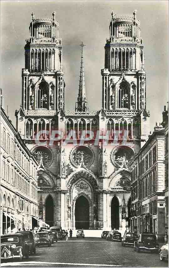 CPA Orleans Loiret La Cathedrale 