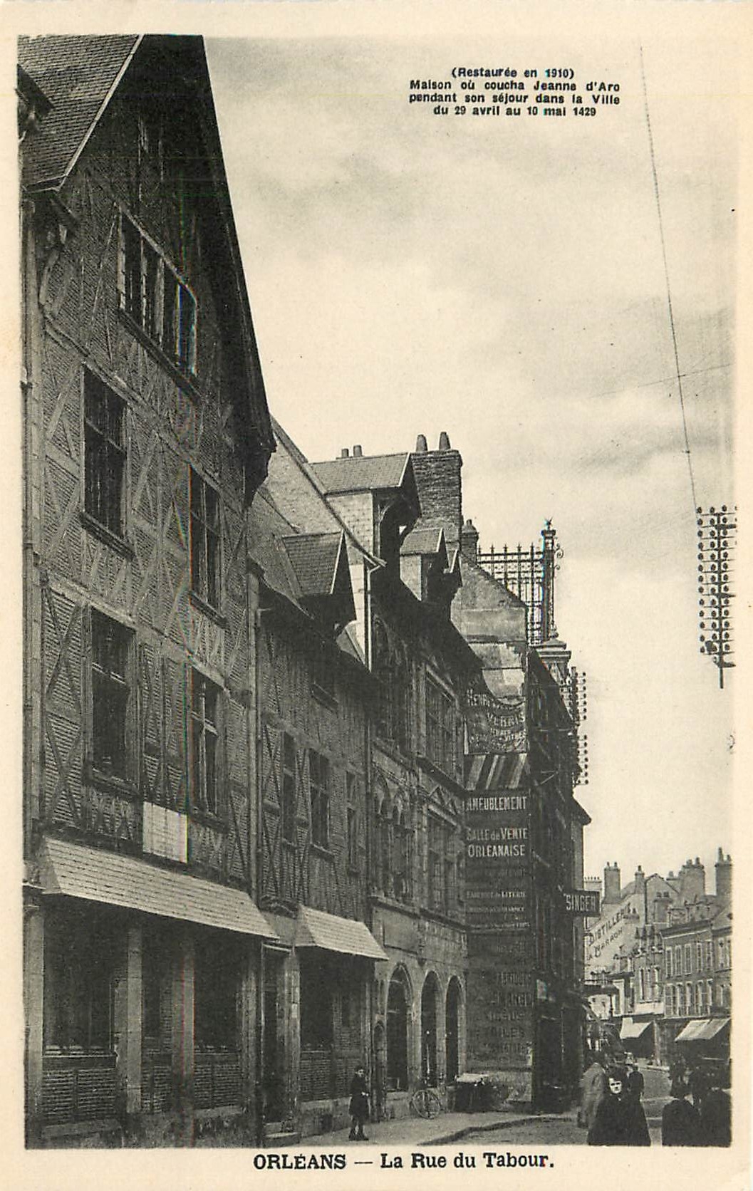 CPA Orleans La Rue du Tabour 
