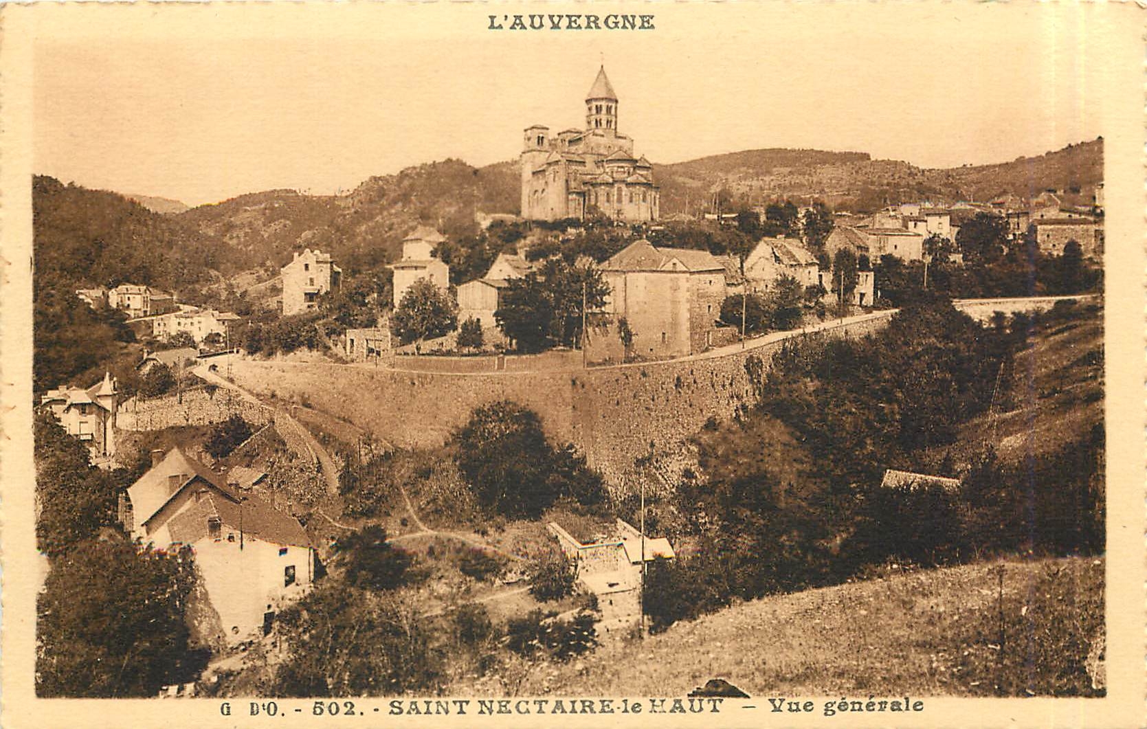 Saint-Nectaire-le-Haut — Vue générale — G D'O. - 502