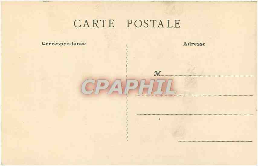 CPA Clery Loiret Voute de la Chapelle Saint Jacques  — Rückseite