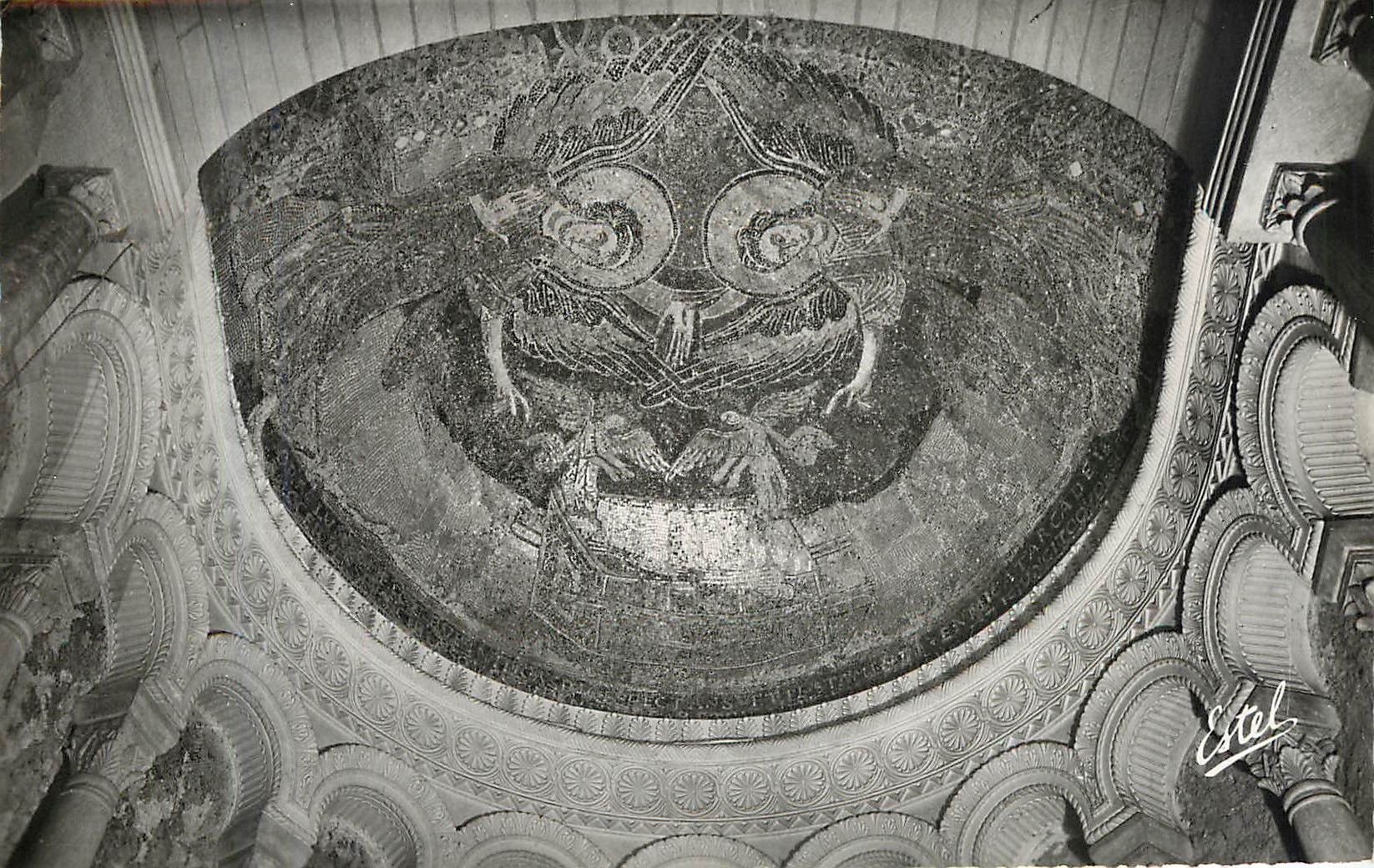 CPM L'Eglise de Germigny des Pres La Mosaique de l'Abside Orientale 