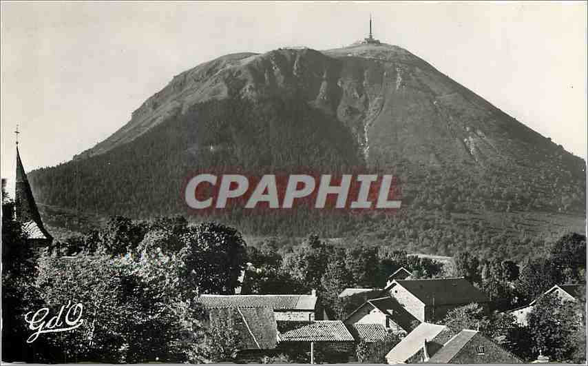 Le Puy-de-Dôme — Versant Est — Côte volcanique de 500 mètres — Photo-Edition G.-D.O. Paris