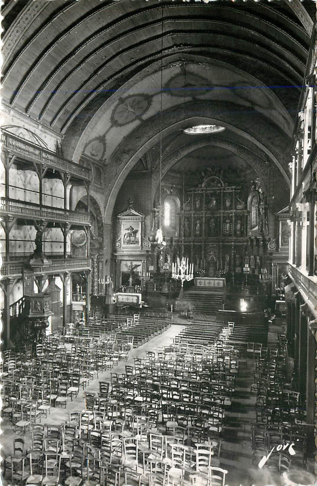CPM Saint Jean de Luz BP Interieur de l'Eglise 