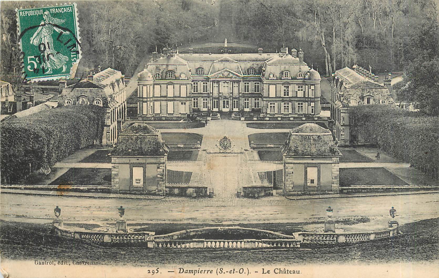 CPA Dampierre S et O Le Chateau 