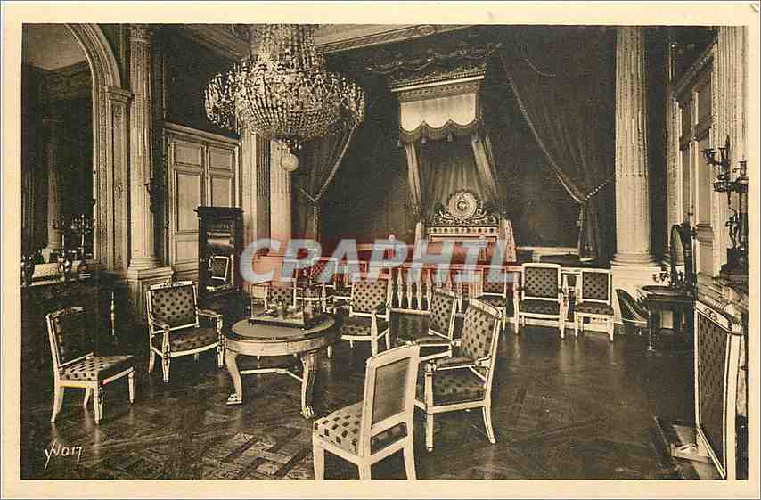CPA Versailles Le Grand Trianon Chambre de Louis Philippe 