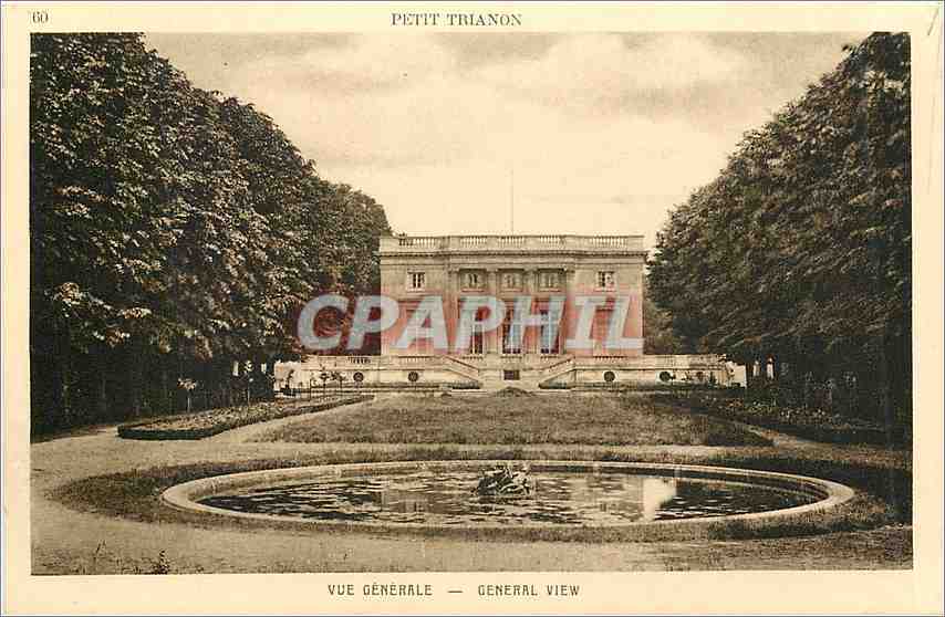 CPA Petit Trianon Vue Generale 