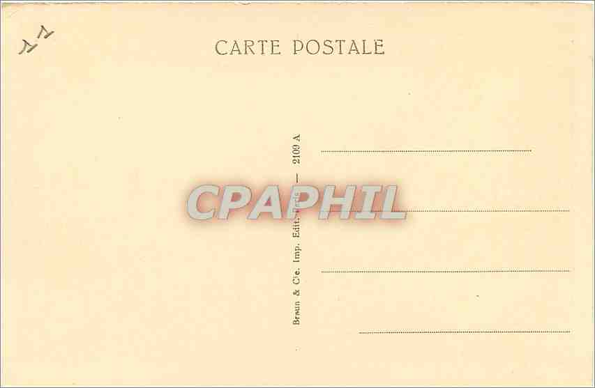 CPA Petit Trianon Vue Generale  — Verso