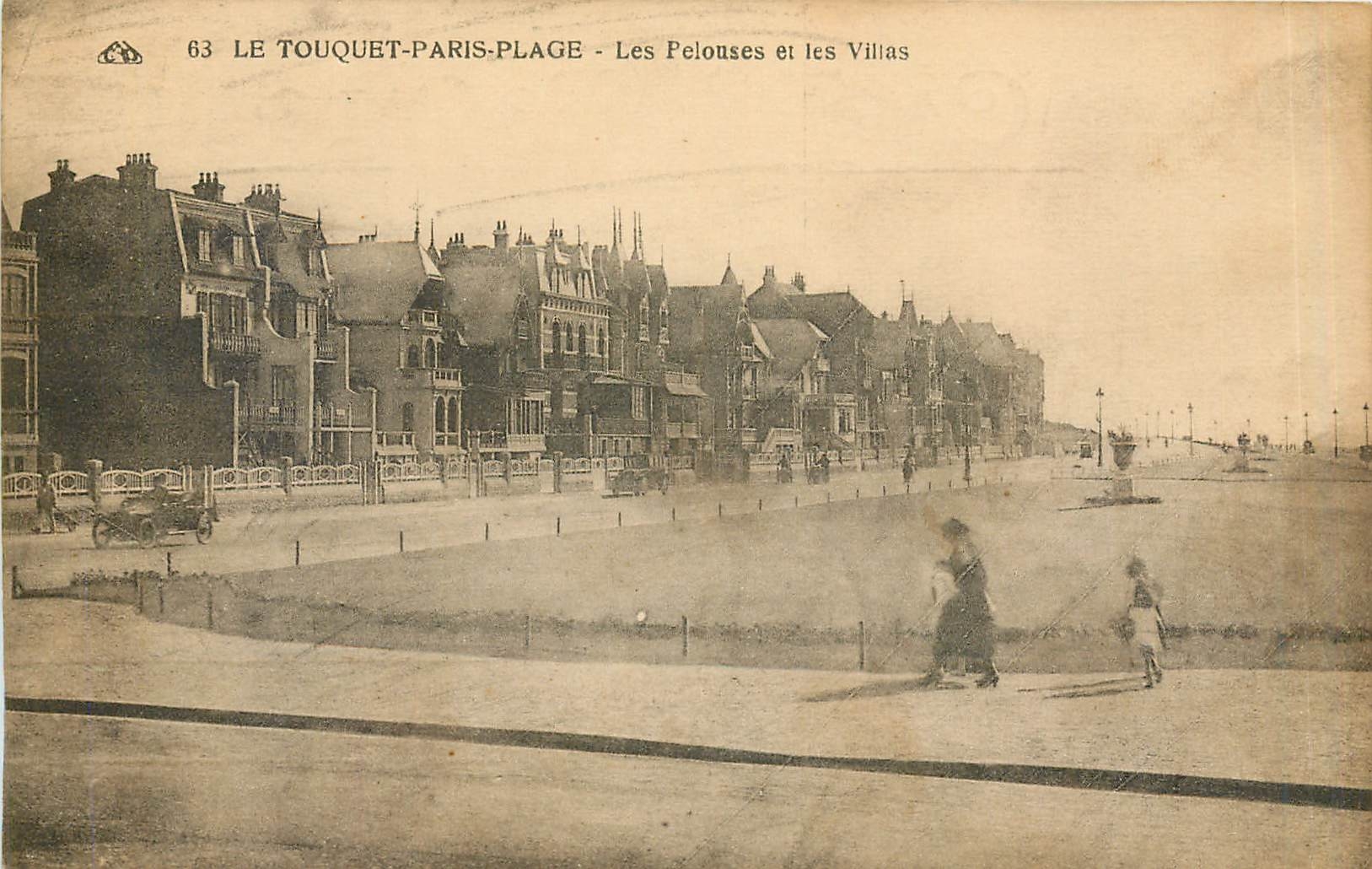 CPA Le Touquet Paris Plage Les Pelouses et les Villas 