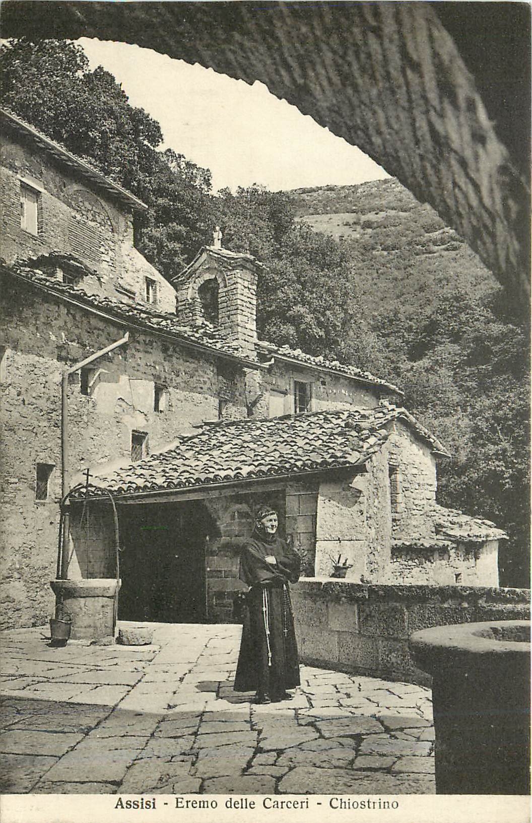 CPA Assisi Eremo delle Carceri Chiostrino 