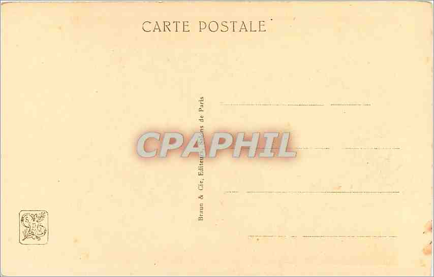 CPA Diana et Zamore  — Verso